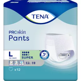TENA PANTS jednorázové kalhoty super L, 12 ks