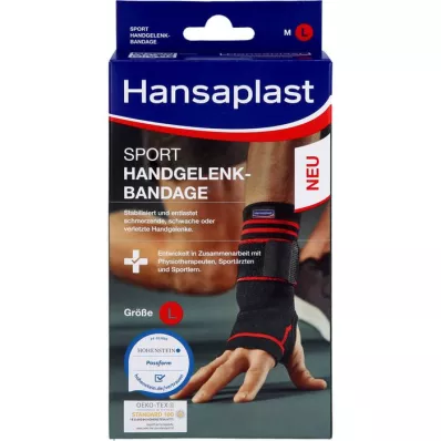 HANSAPLAST Sportovní bandáž zápěstí velikosti L, 1 ks