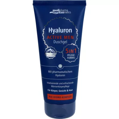 HYALURON ACTIVE MEN Sprchový gel, 200 ml