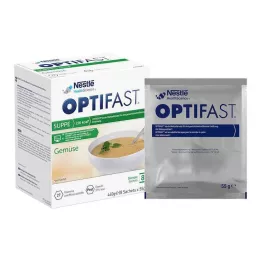 OPTIFAST Polévková zelenina v prášku, 8X55 g