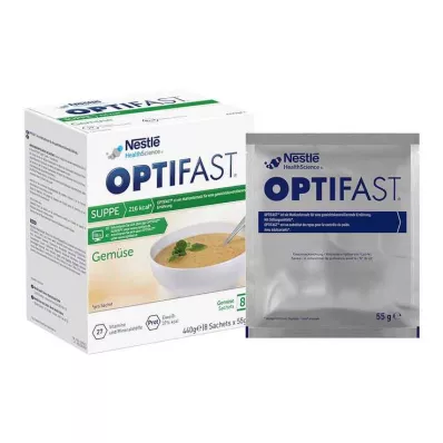 Optifast polévka zeleninový prášek, 8x55 g