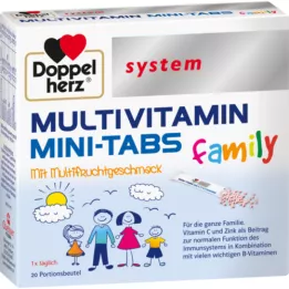 DOPPELHERZ Rodinný systém Multivitamin Mini-Tabs, 20 ks