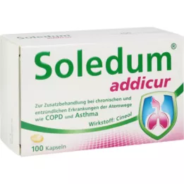 SOLEDUM addicur 200 mg entericky potahované měkké tobolky, 100 ks