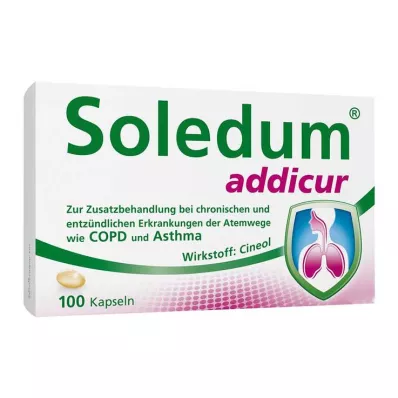 Soledum addicur 200 mg enterosolventní měkké tobolky, 100 ks