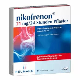 NIKOFRENON Transdermální náplast 21 mg/24 hodin, 14 ks