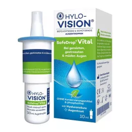 HYLO-VISION Oční kapky SafeDrop Vital, 10 ml