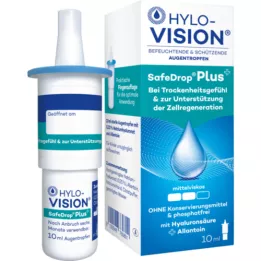 HYLO-VISION Oční kapky SafeDrop Plus, 10 ml