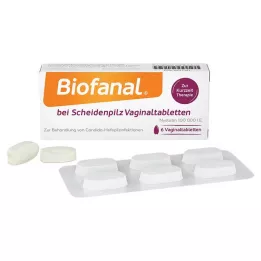 BIOFANAL na vaginální mykózu 100 000 I.U. vaginální tab, 6 ks