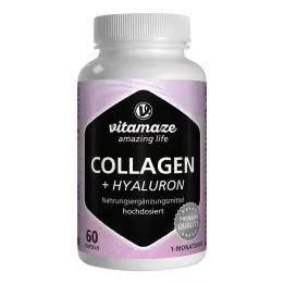 COLLAGEN 300 mg+Hyaluron 100 mg vysokodávkované tobolky, 60 ks