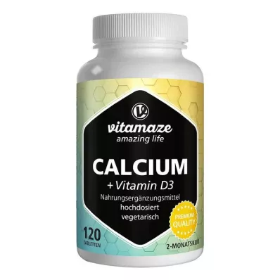 CALCIUM D3 600 mg/400 I.U. vegetariánské tablety, 120 ks
