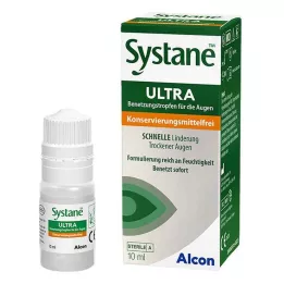 SYSTANE ULTRA Oční lubrikační roztok bez konzervační látky, 10 ml