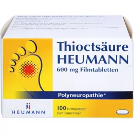 THIOCTSÄURE HEUMANN 600 mg potahované tablety, 100 ks