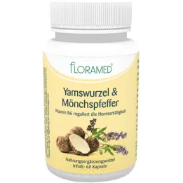 YAMSWURZEL &amp; MÖNCHSPFEFFER Floramed kapsle, 60 kapslí