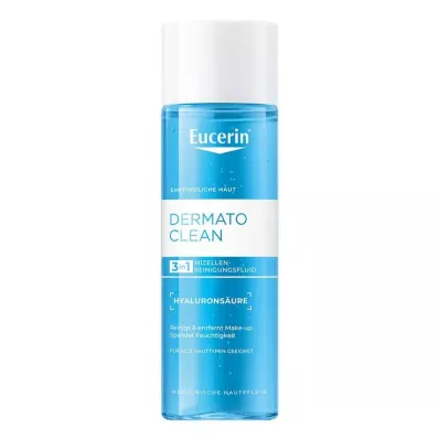 EUCERIN DermatoCLEAN Hyal.Miz.Cleansing Fluid 3v1, 200 ml