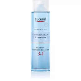 EUCERIN DermatoCLEAN Hyal.Miz.Cleansing Fluid 3v1, 400 ml