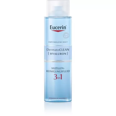 EUCERIN DermatoCLEAN Hyal.Miz.Cleansing Fluid 3v1, 400 ml