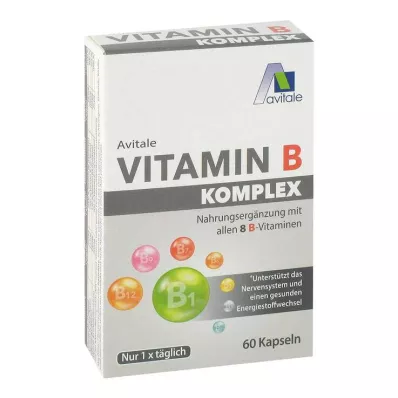 VITAMIN B KOMPLEX kapsle, 60 ks