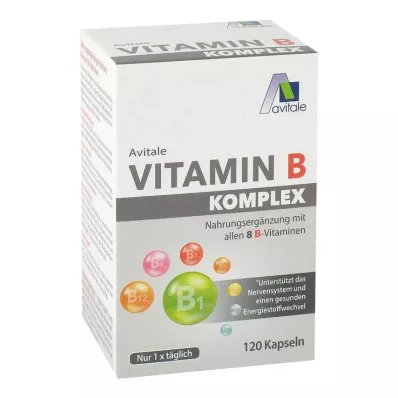 VITAMIN B KOMPLEX kapsle, 120 ks