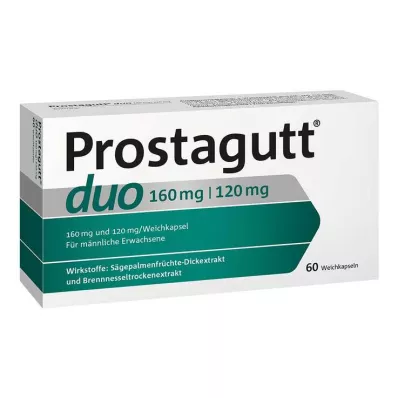 Prostagutt duo 160 mg/120 mg měkké tobolky, 60 ks