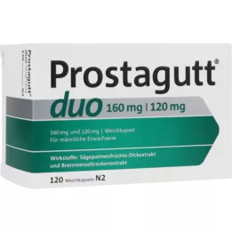 PROSTAGUTT duo 160 mg/120 mg měkké tobolky 120 ks