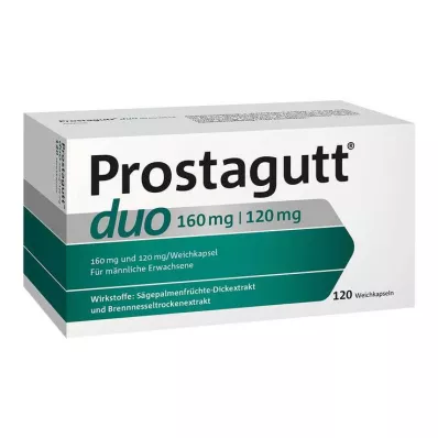 Prostagutt duo 160 mg/120 mg měkké tobolky, 120 ks