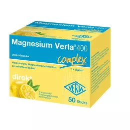 MAGNESIUM VERLA 400 přímých granulí, 50 ks