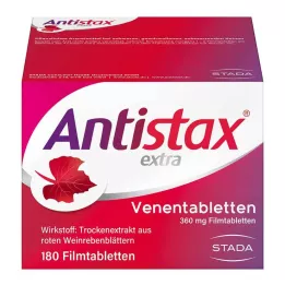 ANTISTAX extra žilní tablety, 180 ks