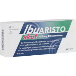 IBUARISTO akutní 400 mg potahované tablety, 10 ks
