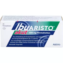 IBUARISTO akutní 400 mg potahované tablety, 20 ks