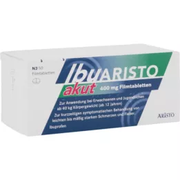 IBUARISTO akutní 400 mg potahované tablety, 50 ks