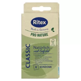 RITEX PRO NATURE CLASSIC Kondomy, 8 ks