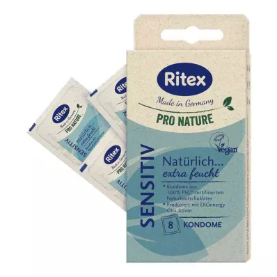 RITEX PRO NATURE SENSITIV Kondomy, 8 ks