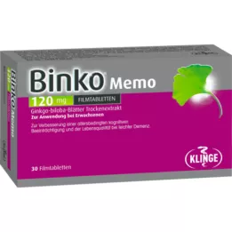 BINKO Memo 120 mg potahované tablety, 30 ks