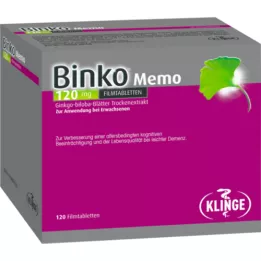 BINKO Memo 120 mg potahované tablety, 120 ks