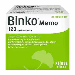 BINKO Memo 120 mg potahované tablety, 120 ks