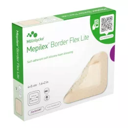 MEPILEX Pěnový obvaz Border Flex Lite 4x5 cm, 10 ks