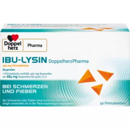 IBU-LYSIN DoppelherzPharma 400 mg potahované tablety, 50 ks