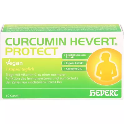 CURCUMIN HEVERT Protect Capsules, 60 kapslí