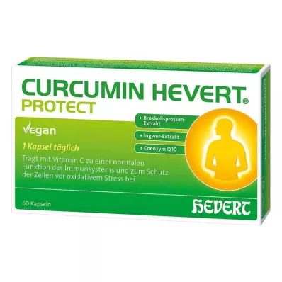 CURCUMIN HEVERT Protect Capsules, 60 kapslí