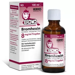 BROMHEXIN Hermes Arzneimittel 8 mg/ml kapky, 100 ml