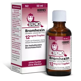 BROMHEXIN Hermes Arzneimittel 12 mg/ml kapky, 50 ml