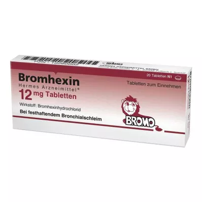 Bromhexin HERMES Medicines® 12 mg tablety, 20 ks