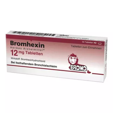 Bromhexin HERMES Medicines® 12 mg tablety, 50 ks