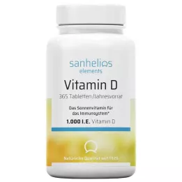 SANHELIOS Vitamin D 1000 I.U. tablety, 365 ks
