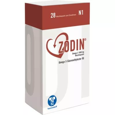 ZODIN Omega-3 1000 mg měkké kapsle, 28 ks