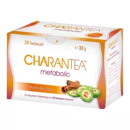 CHARANTEA Metabolický sáček na bylinný čaj se skořicí, 20 ks