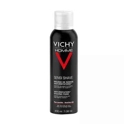Vichy Homme pěna na holení proti podráždění pokožky, 200 ml