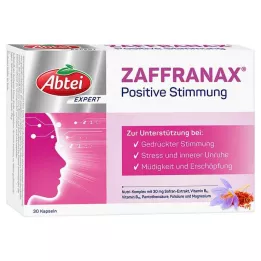 ABTEI EXPERT ZAFFRANAX Kapsle pozitivní nálady, 30 kapslí