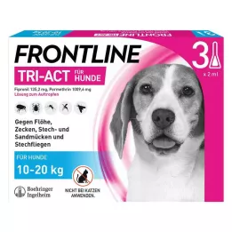 FRONTLINE Tri-Act kapací roztok pro psy 10-20 kg, 3 ks
