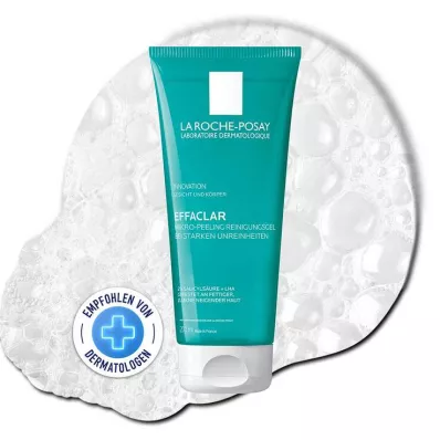 La Roche Posay Effaclar mikro peelingový čistící gel, 200 ml